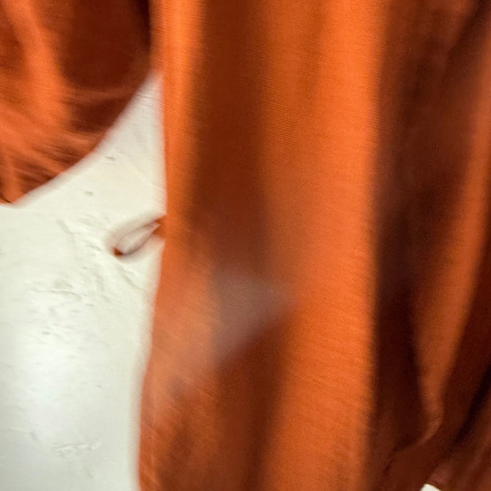 June & Hudson Women's S Orange Duster Cardigan Lightweight Roll Tab Sleeve Lagen - Image 5