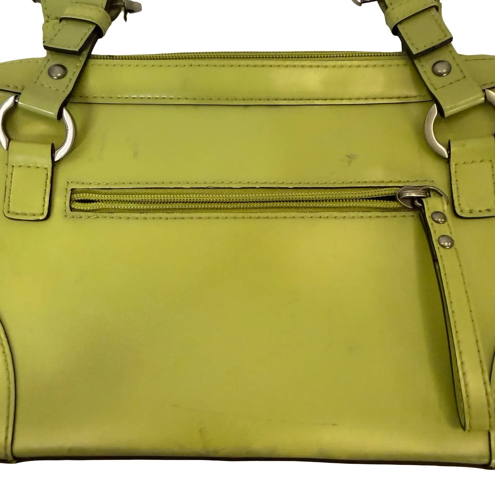 Y2K Guess Lime Green Shoulder Bag - Image 8