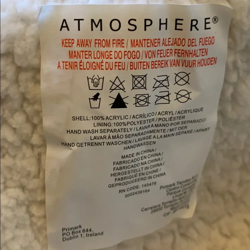 Atmosphere Grey Knit Neck Scarf - Image 5