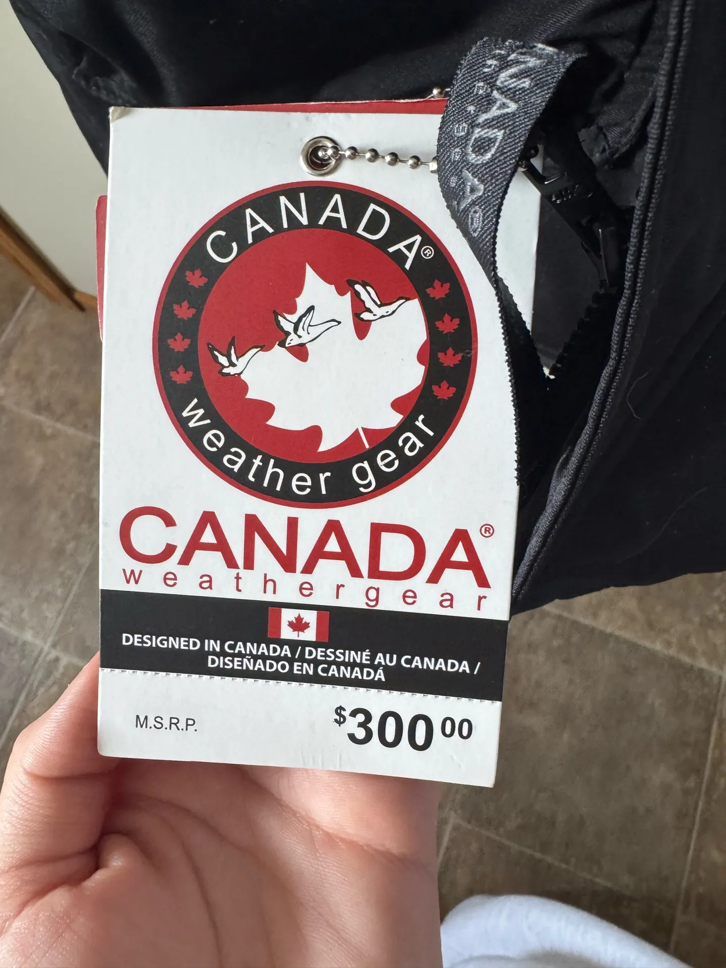 Black Canada Gear Jacket - Image 6