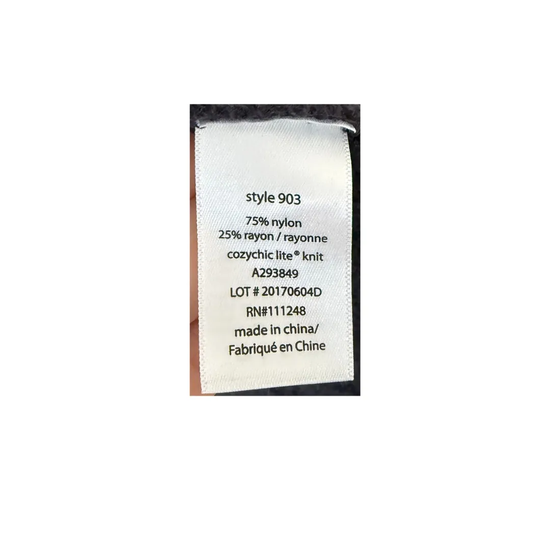 Barefoot Dreams CozyChic Lite Island Wrap Grafinte Size XXS/XS - Image 4