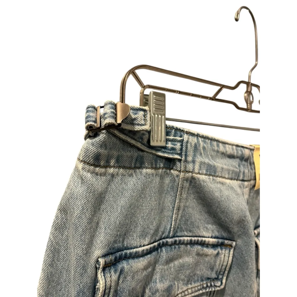 Levi's Surplus NWT Baggy Straight Leg Denim Jeans Size 30x31 Women's Light Wash - Image 13