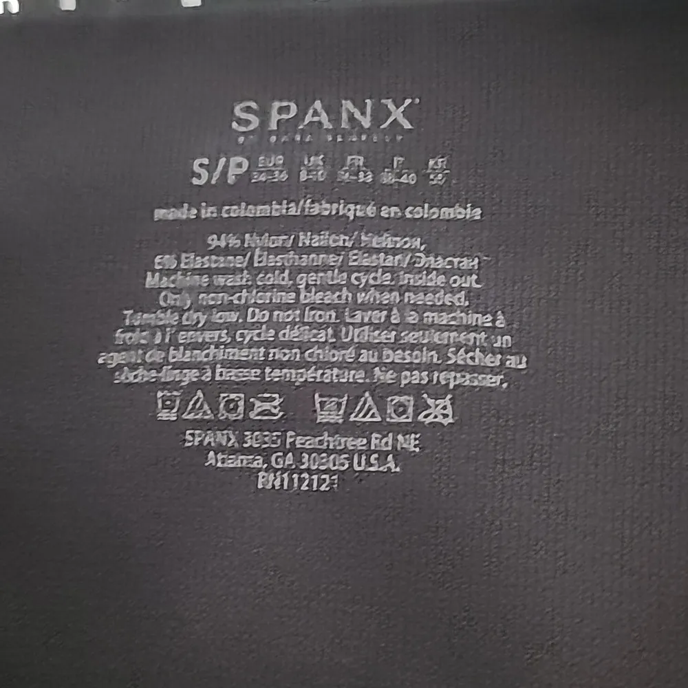 SPANX SEAMLESS CAMO LEGGINGS SIZE S - Image 4