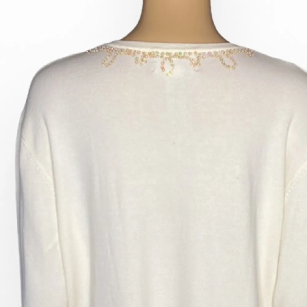 April Cornell Beaded Tunic XL - Image 8