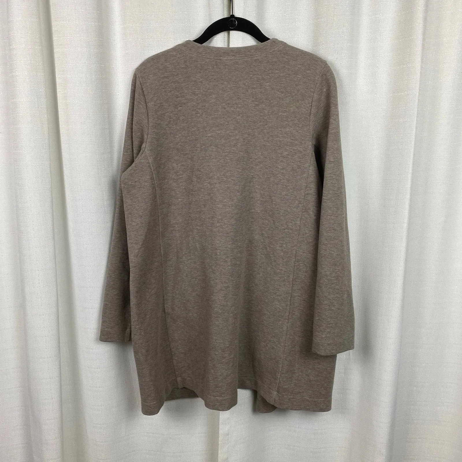 J.Jill Pure Jill Soft Cocoa Heather Snap Front Jacket Sz.S NWT Tan - Image 11