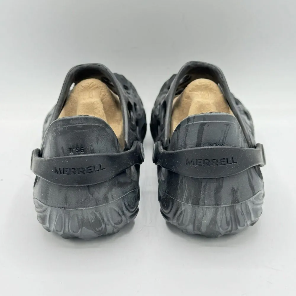 NIB WOMEN'S MERRELL Sz 6 J19992 HYDRO MOC BLACK CAMO WATER SHOES CLOGS‎ - Image 4