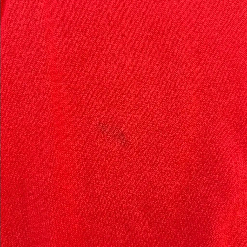 Talbots NWT orange cotton blend turtleneck sweater, L - Image 2