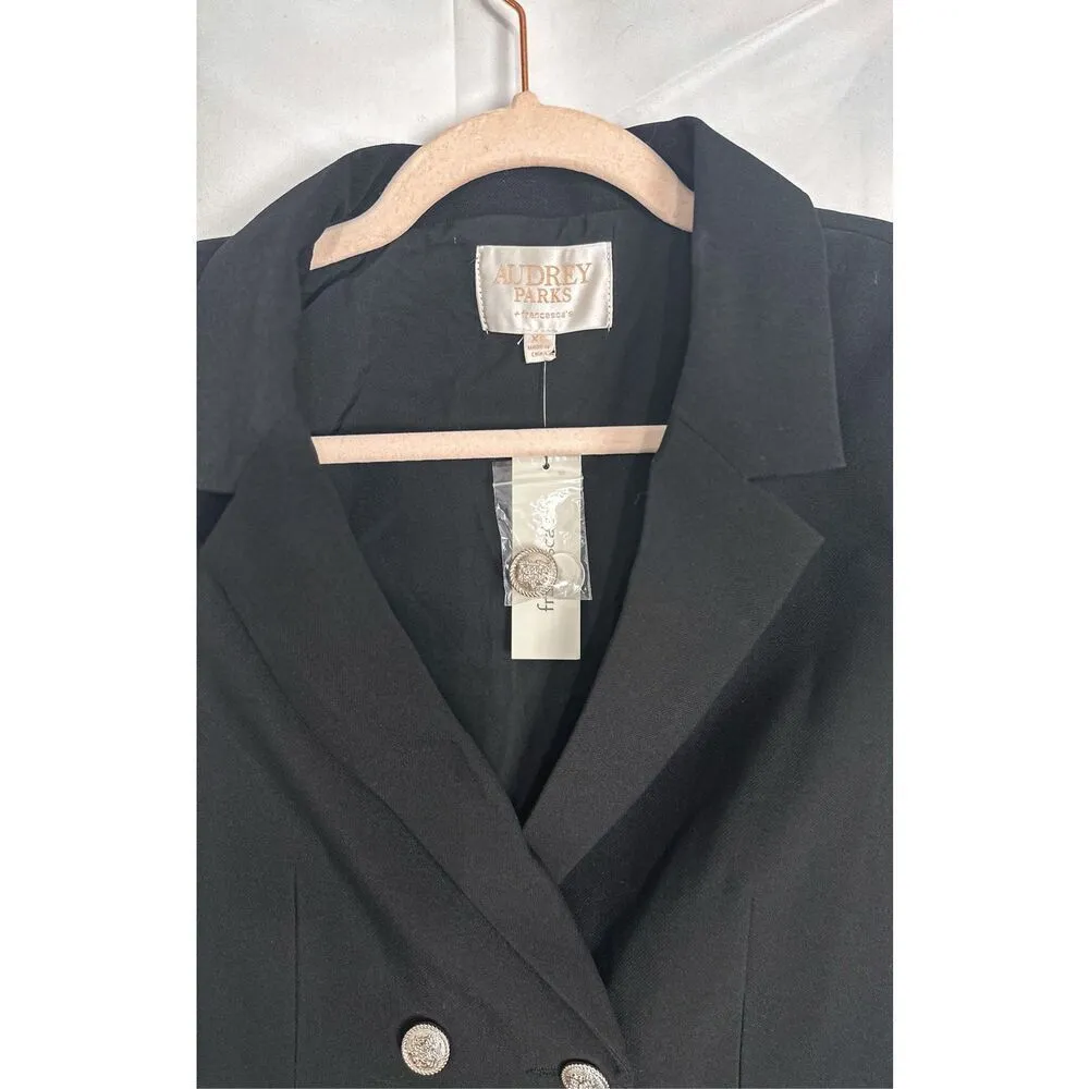 Francesca’s Audrey Parks Blazer Dress NWT Black Size XS - Image 10