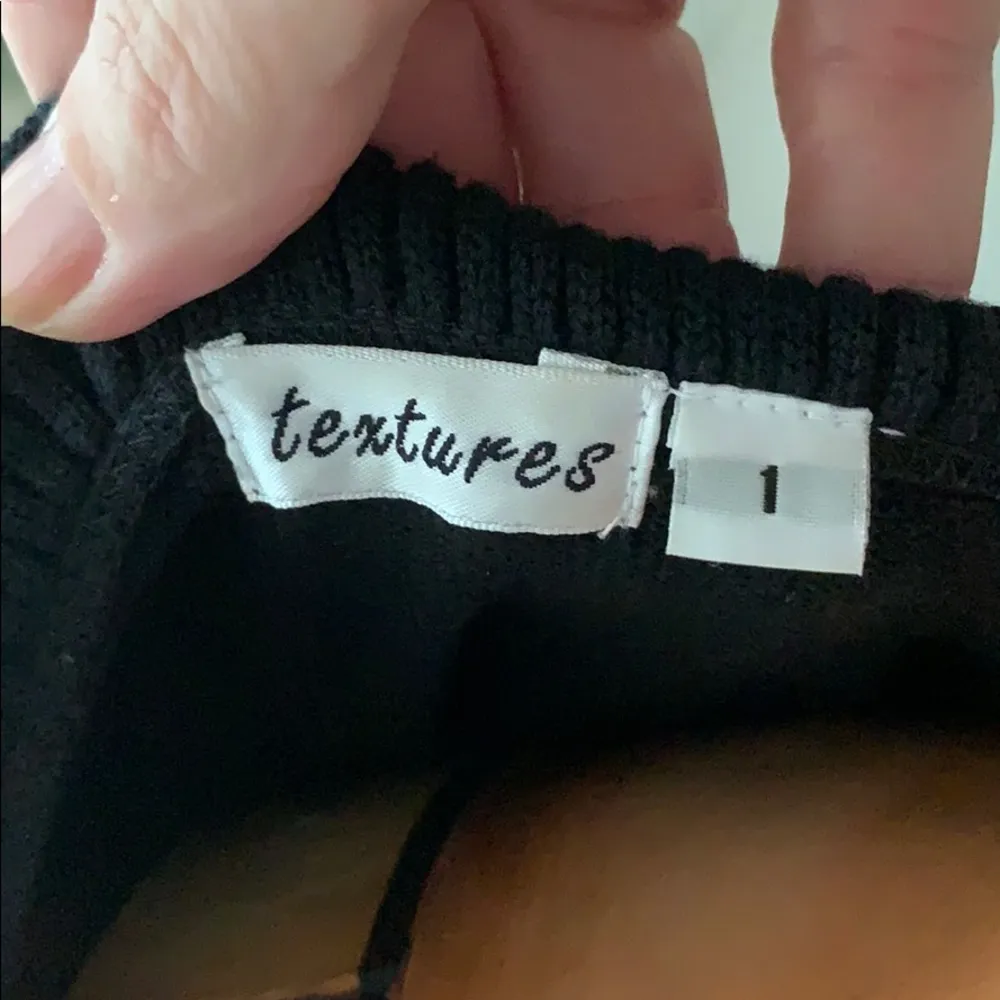 Textures roll over neck sweater Size undefined - Image 3