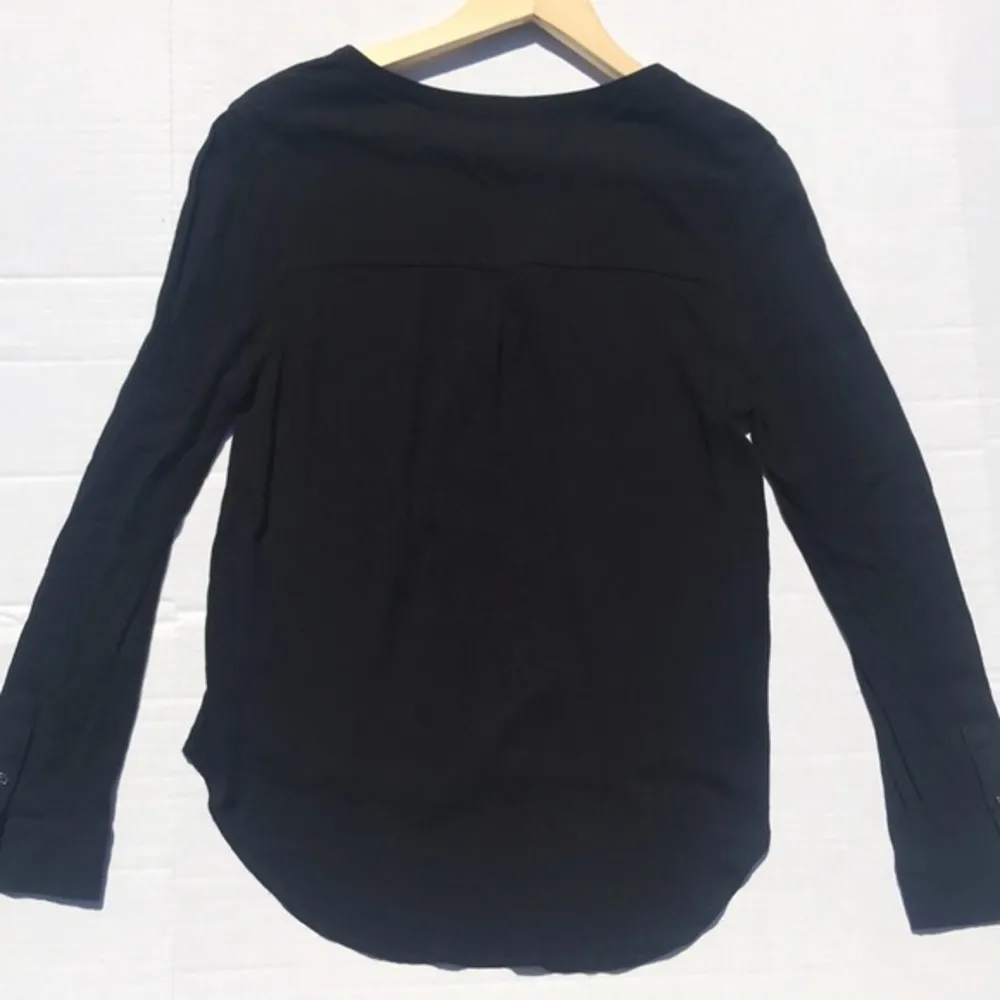 Black Swan Long Sleeve V-Neck Button Down Shirt - Image 11