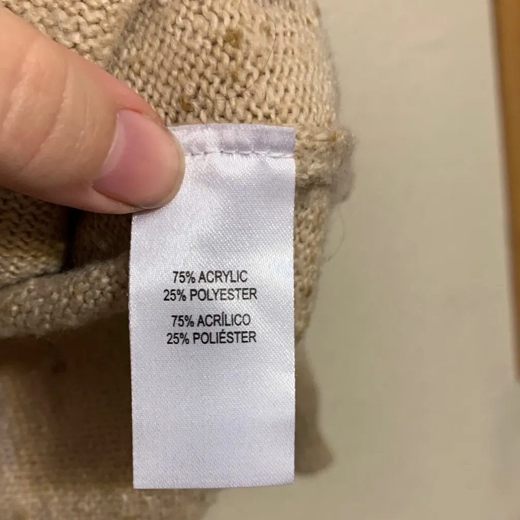 Weatherproof crewneck sweater sz XL Norwegian preppy office comfy fairisle - Image 7