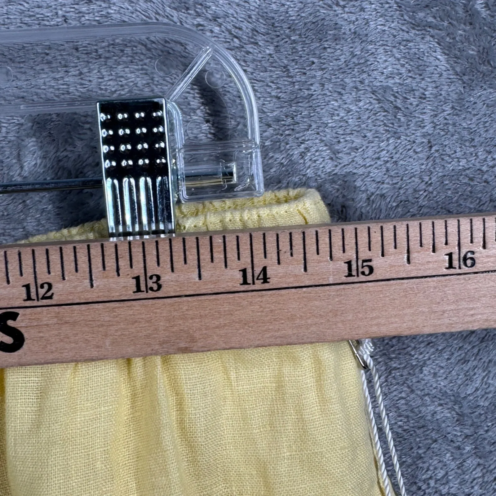 Calypso St Barth 100% Linen Shorts M Yellow‎ Palm Tree Embroidered Beach Resort Yellow Size M - Image 9