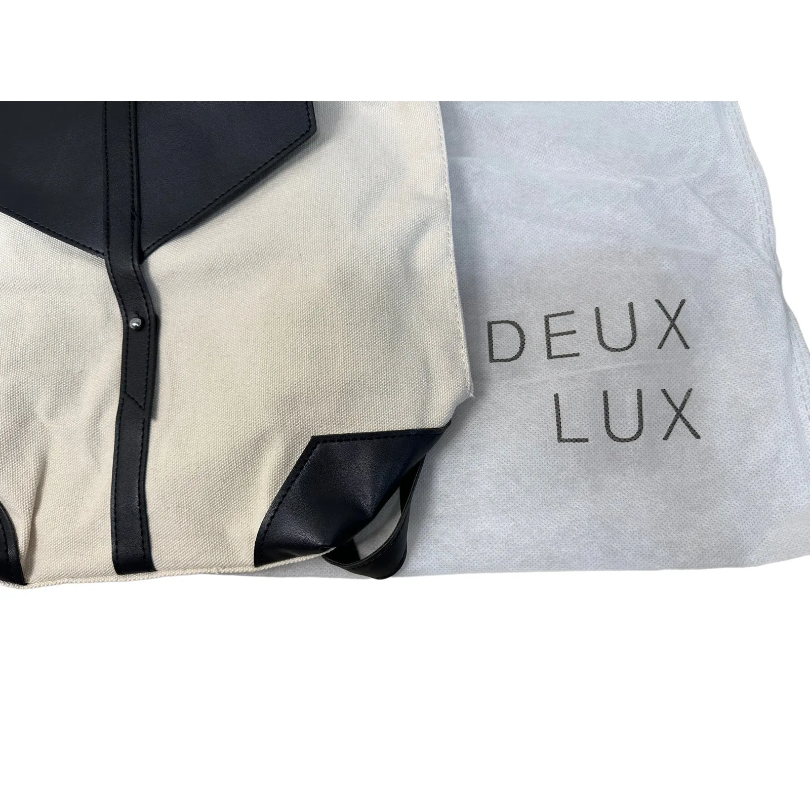 Deux Lux demi backpack‎ beige black - Image 2