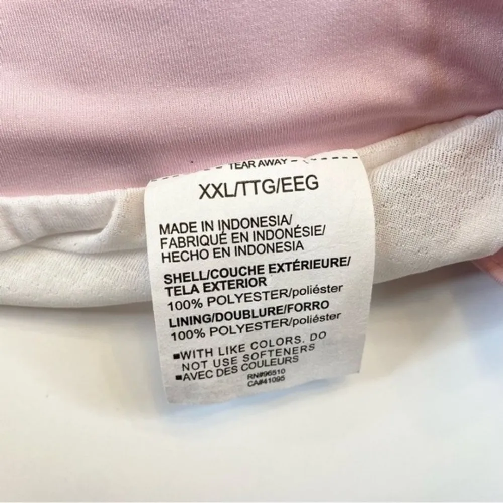 Under Armour UA Fly By 2.0 Short Size 2XL Pink Blue Stripe Running Athletic Run - Image 5