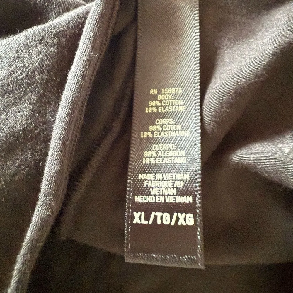 SKIMS Cotton Twist Halter Mini Dress Black XL NWT IN PACKAGE - Image 6