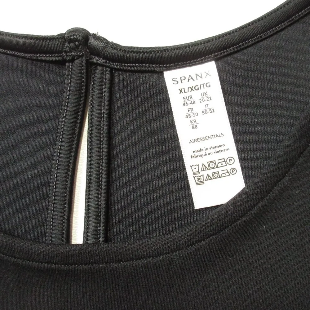 NWT Spanx 50282R AirEssentials Jumpsuit in Black Aireluxe Knit XL - Image 4