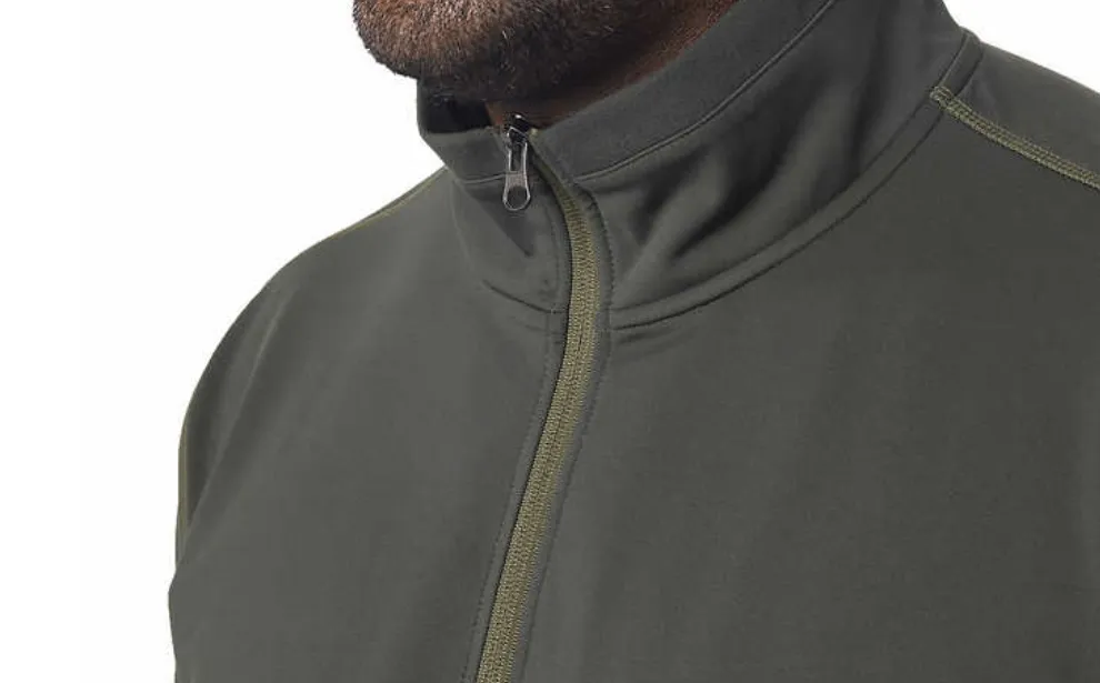 32 Degrees Heat 32 Degrees Men’s Heat Tech ¼ Zip Pullover -Hunter Green - Image 3