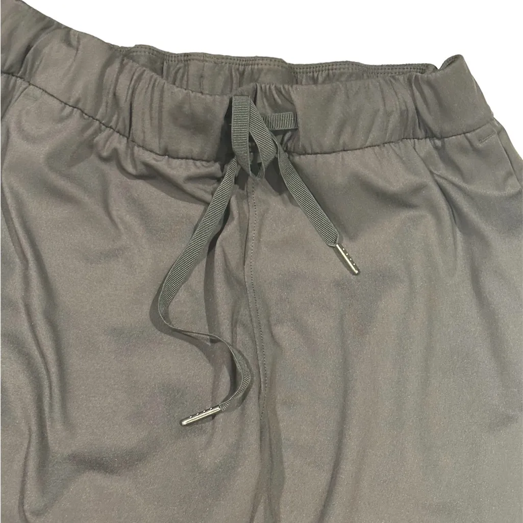 CRZ Yoga Legging Pants Womens Medium Grey Activewear Drawstring Sweatpants - Image 5