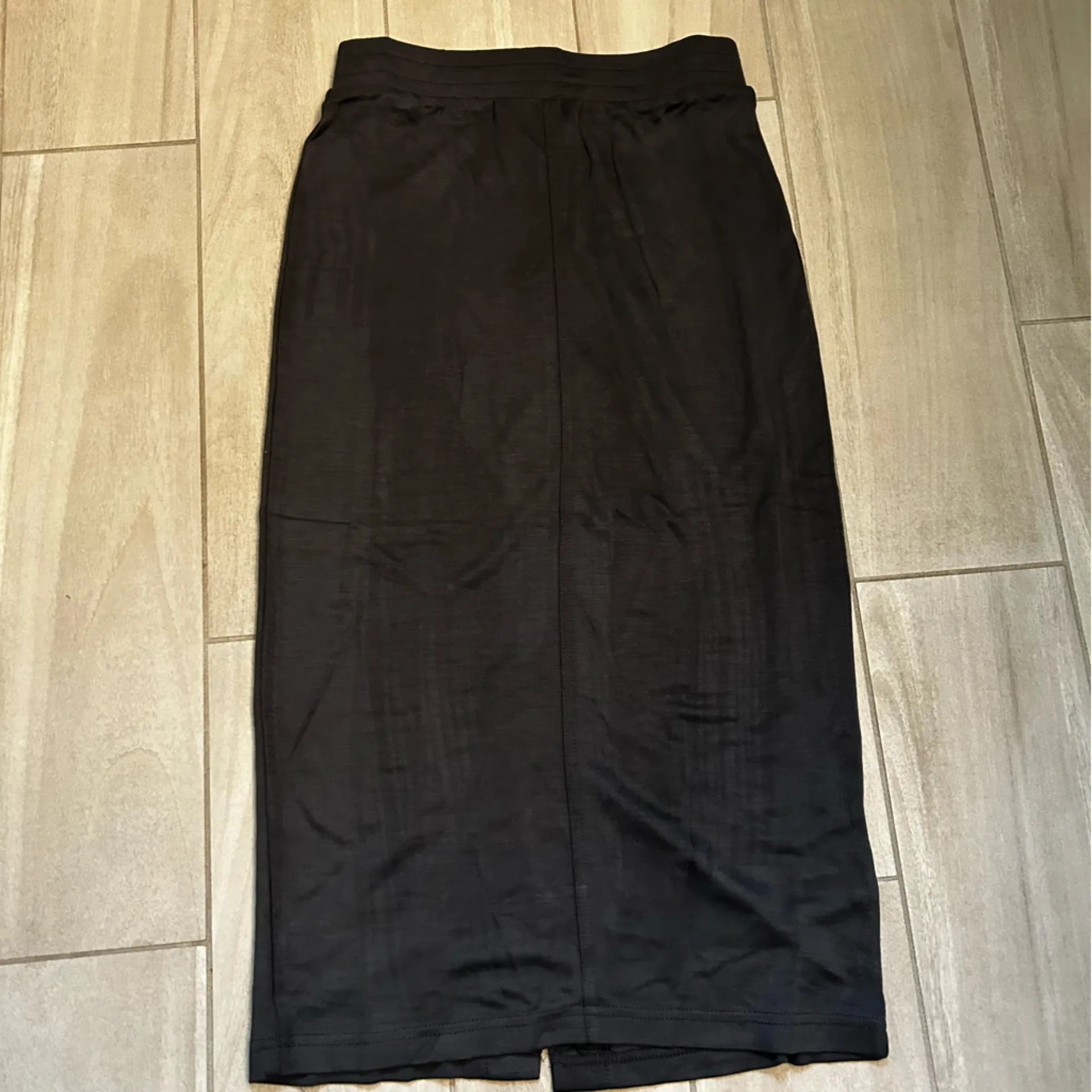 Modal charcoal grey Midi Skirt Gray Size M - Image 4