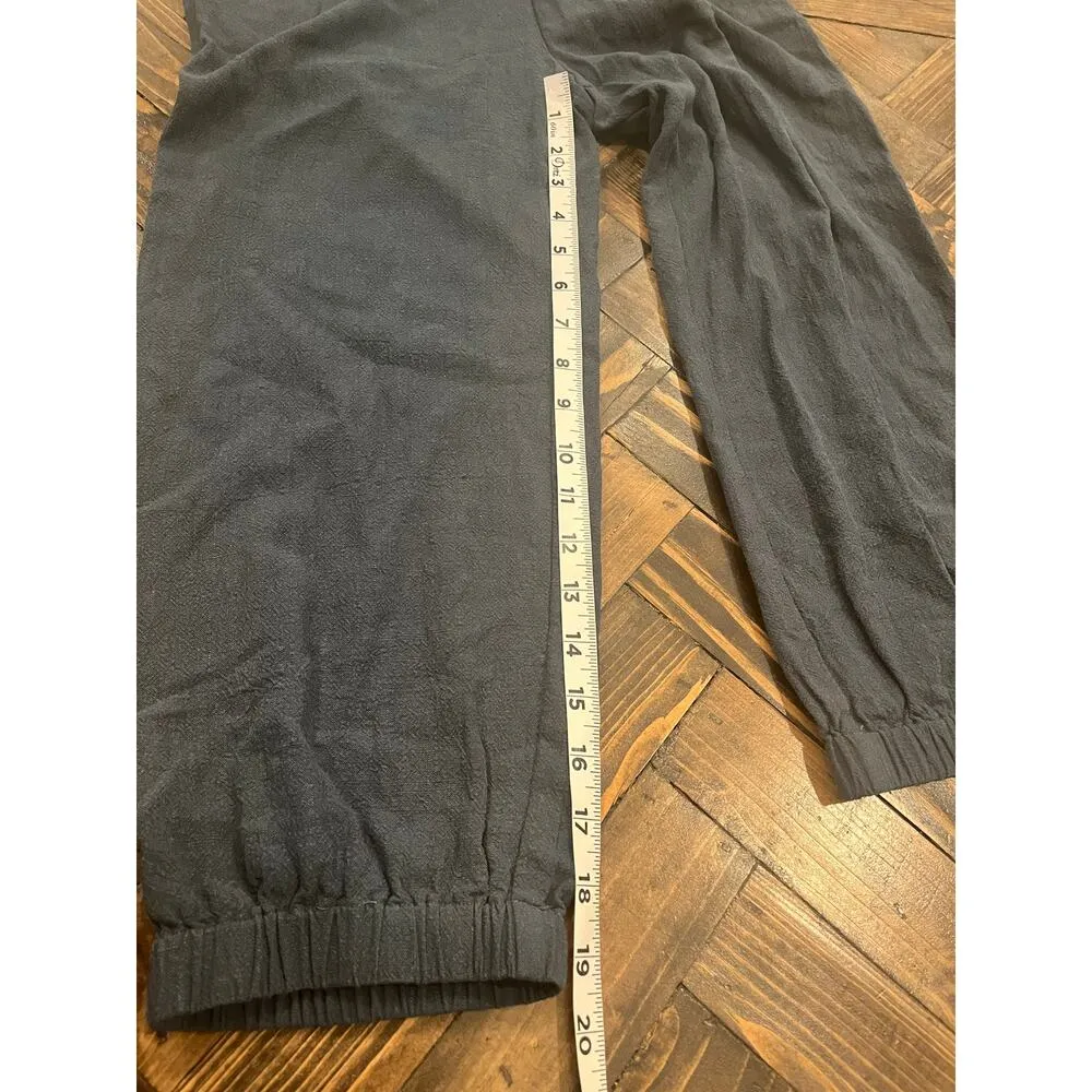 Grade & Gather Linen Blend Jogger Pant Women Small Lightweight Summer Beach Trip - Image 6