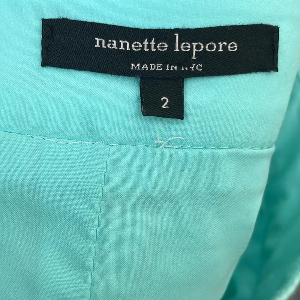 Nanette Lepore Seafoam Green Pencil Skirt - Image 3