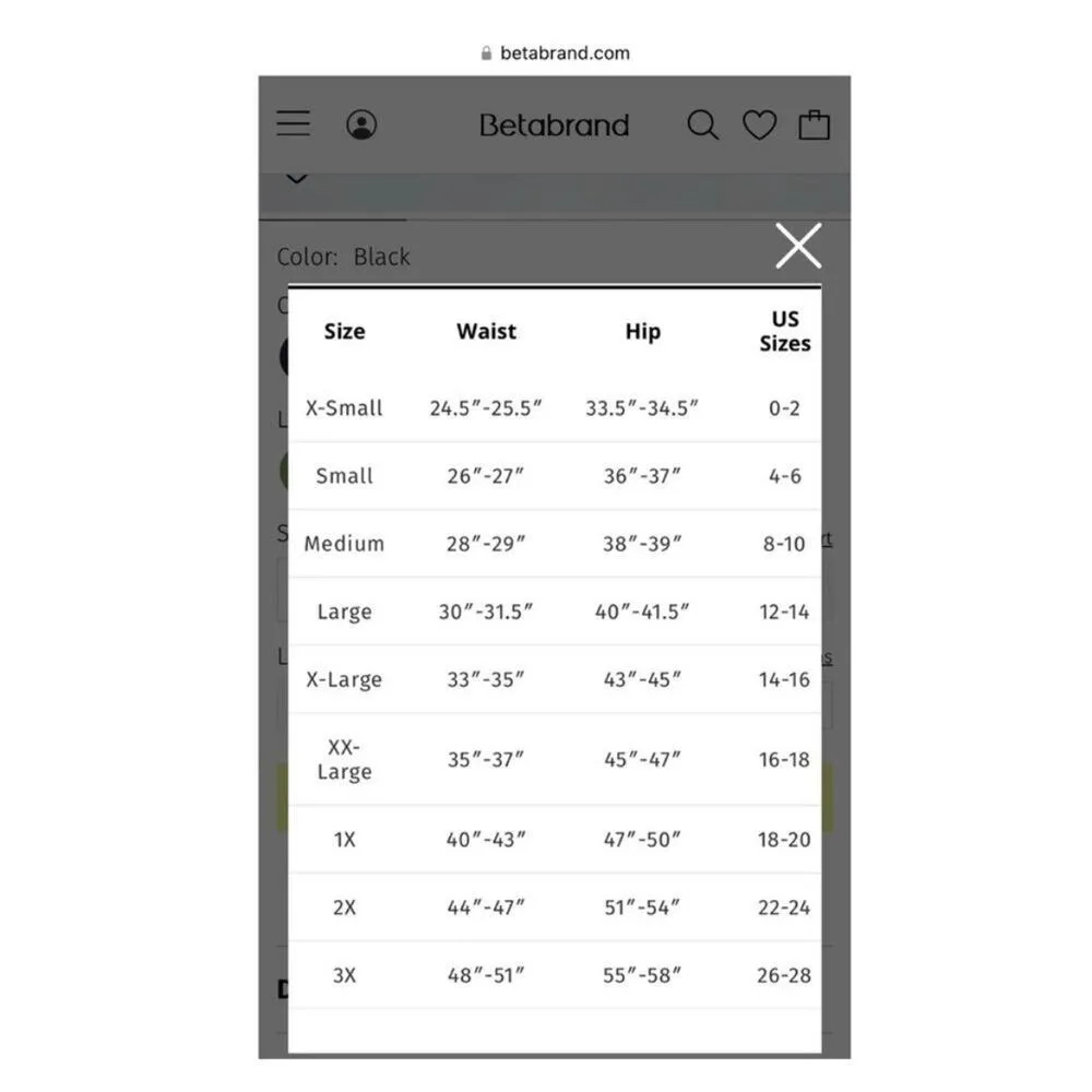 Betabrand Yoga Denim Straight Leg Pull On Jean Pants Sz.XLP - Image 10