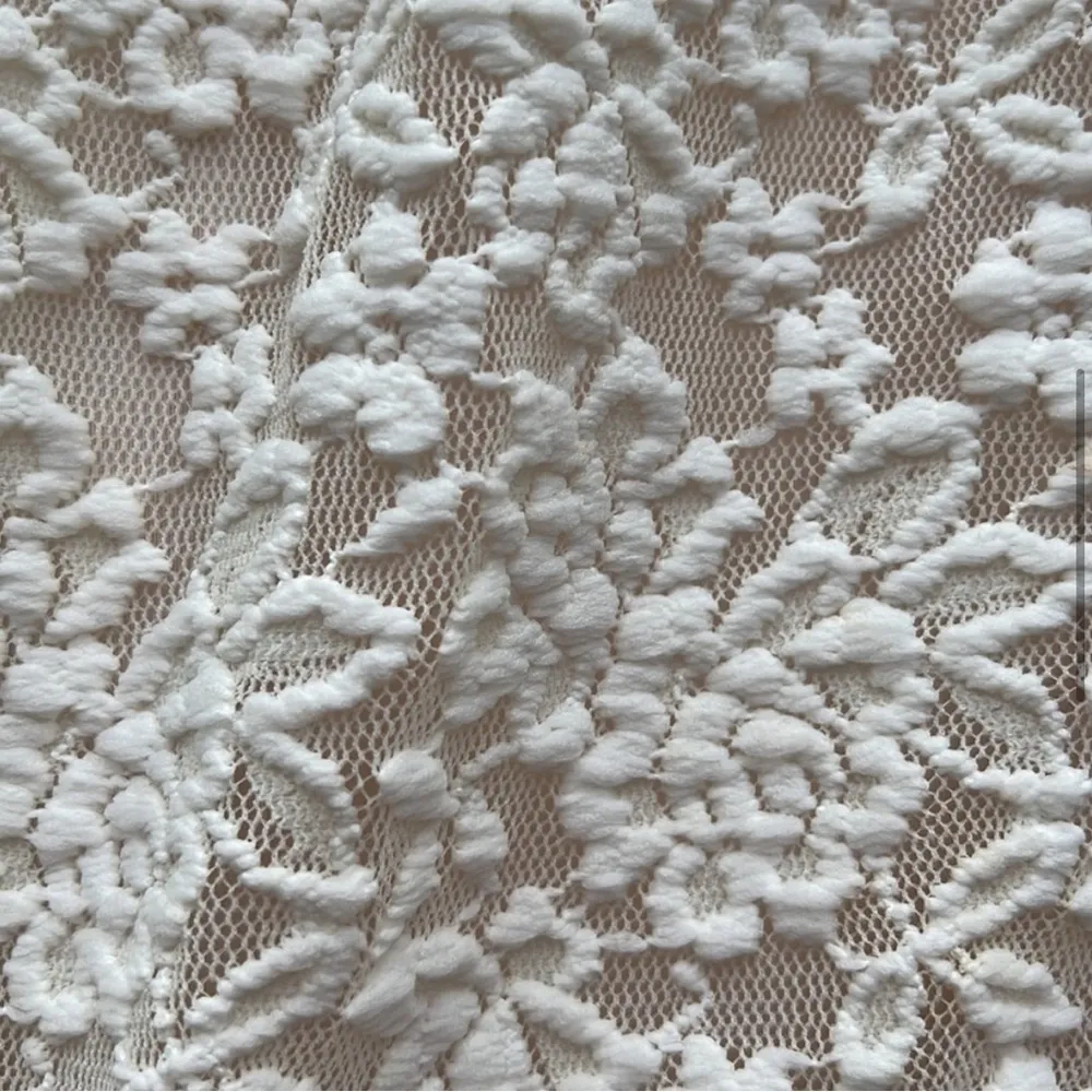 Free People White Cream Lace Shorts with Scalloped Edge - M - Image 6