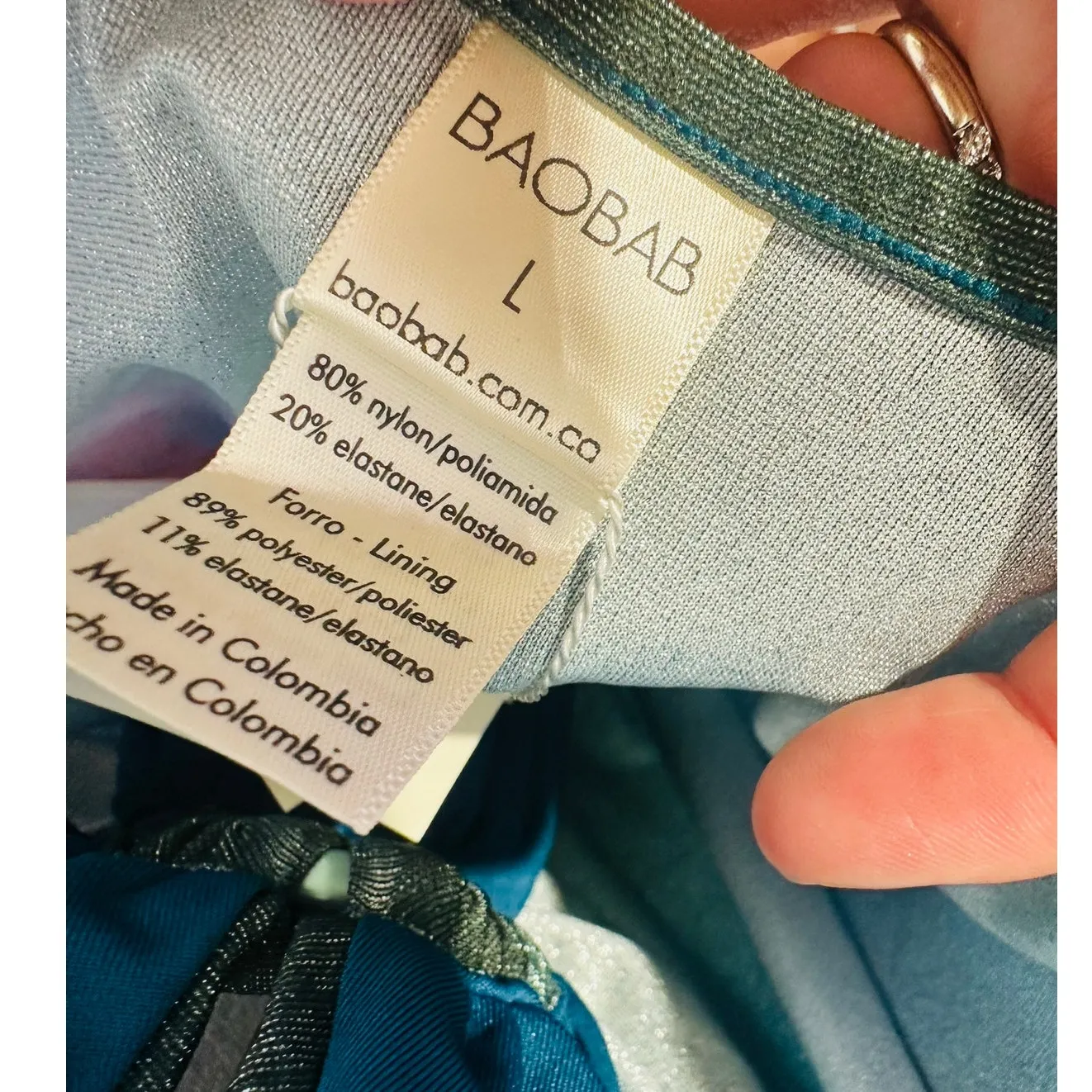 NWT BAOBAB Purple Blue V - Image 13