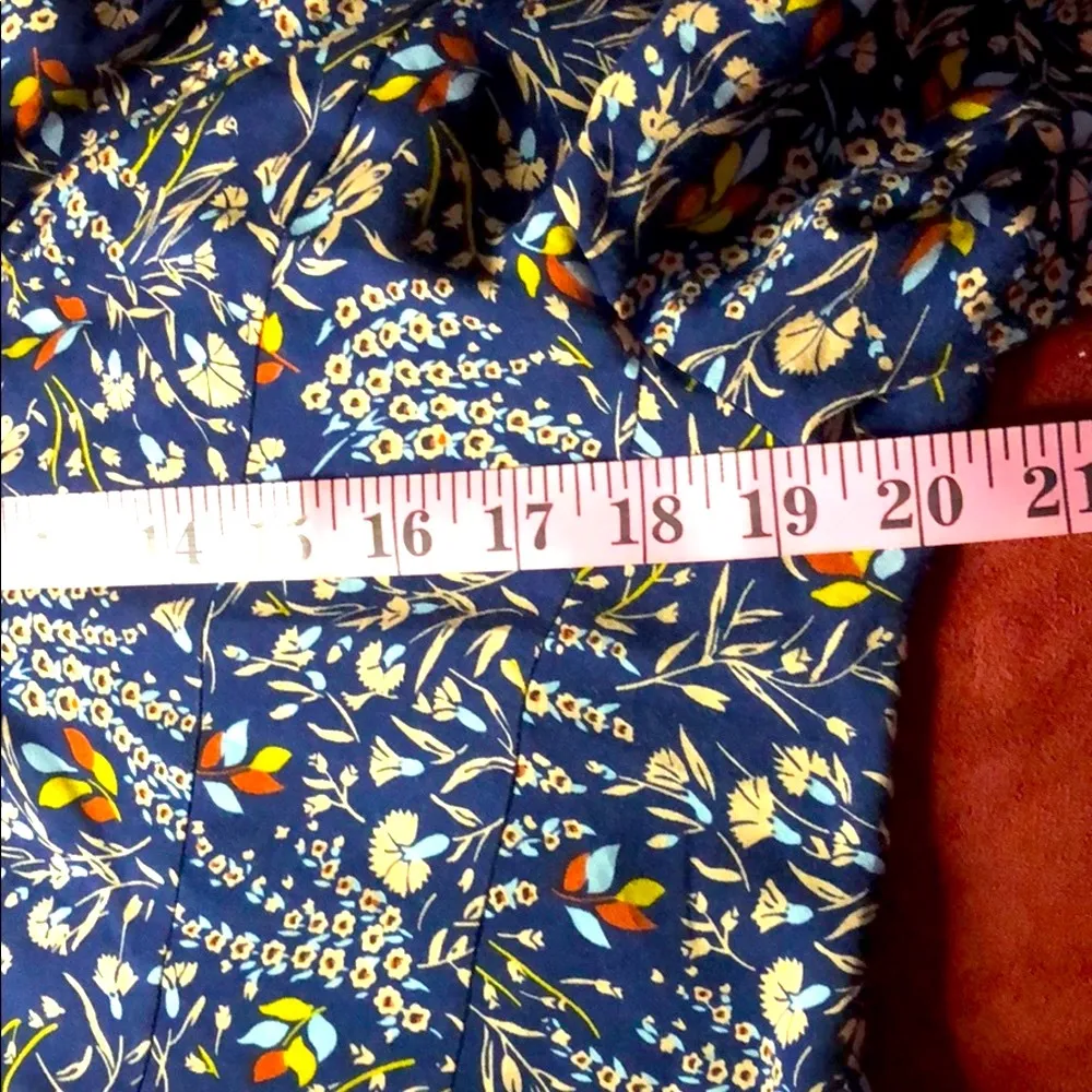 Anthropologie Maeve Tie Neck Swing Top size S - Image 8