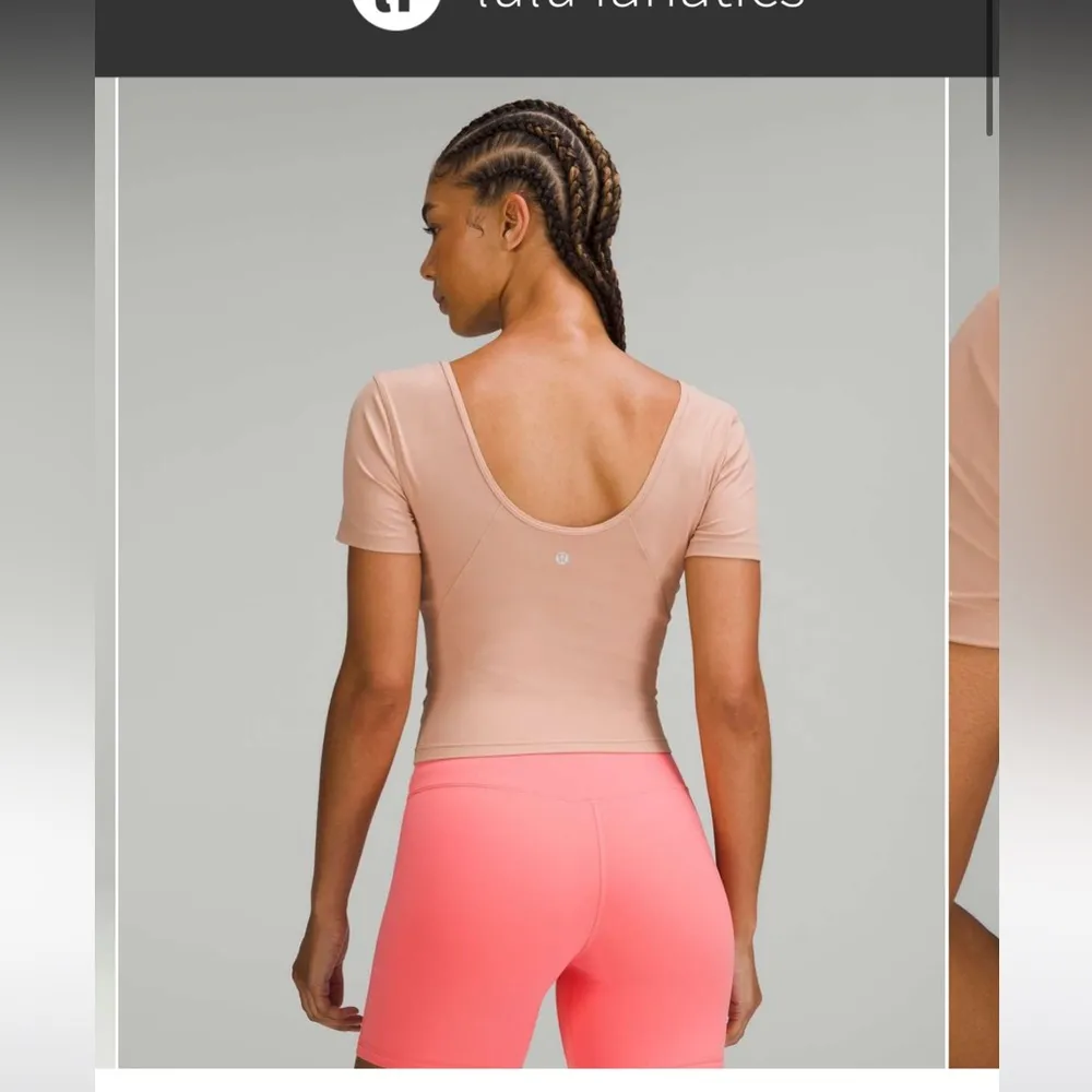 NWT Lululemon Align T-Shirt / Pink Clay / 6 - Image 5