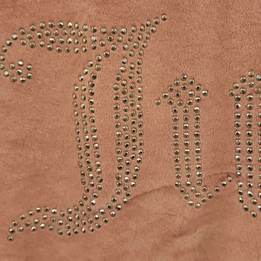 💕JUICY COUTURE💕 2 Pack Velour PJ Shorts Set 90s Pink & Black Bedazzled XL NWT - Image 3