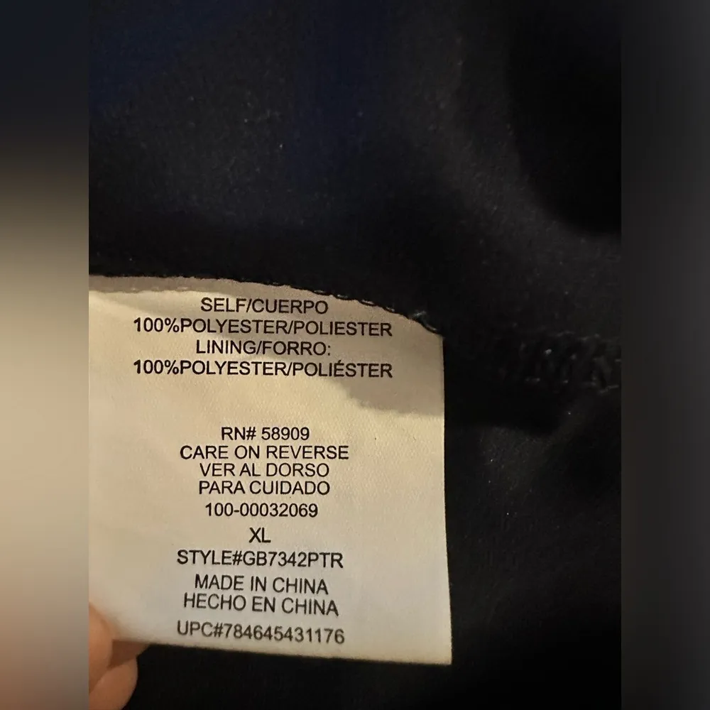 NWT GB Juniors navy floral maxi dress size XL - Image 9