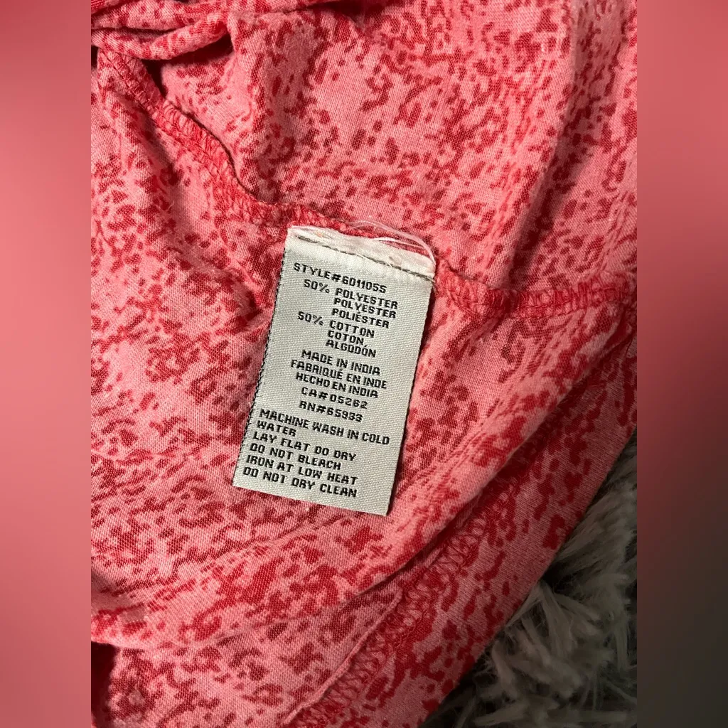 Point Zero Women’s Tank Top Size Small Red - Image 5