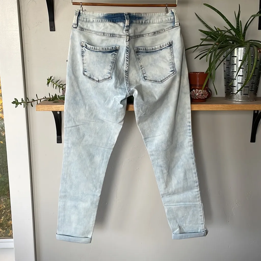 NWT Arizona Acid Wash Jegging Crop Size 5 - Image 7