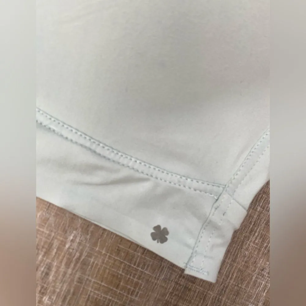 LUCKY BRAND Wire-Free Bra Size 36C Soft Sage Green Brushed Bonded Comfort Lounge - Image 6