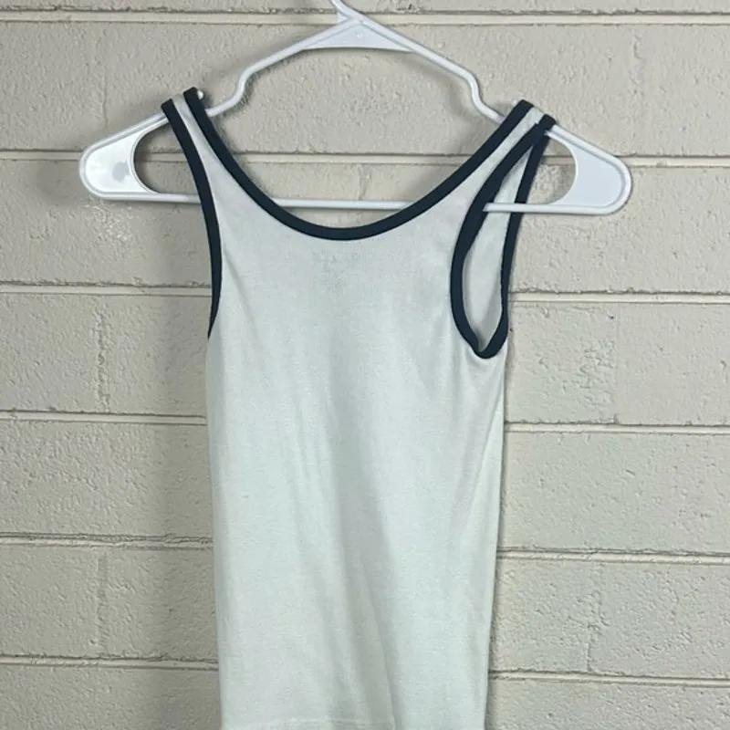 Brandy Melville John Galt American Dream White Tank one size - Image 8