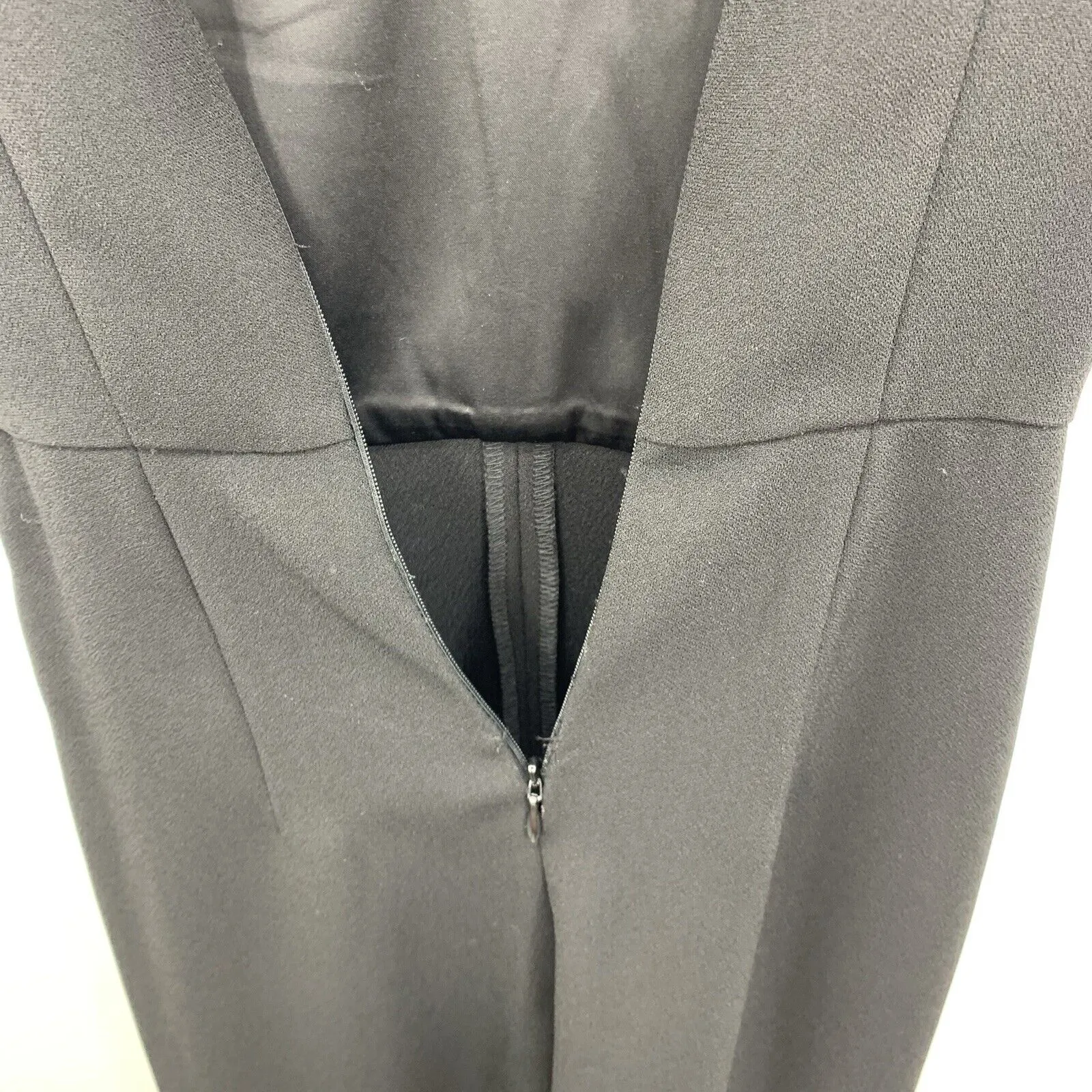 White House Black Market Size 00 Jumpsuit Playsuit Wide Leg Crop WHBM Culotte - Image 12