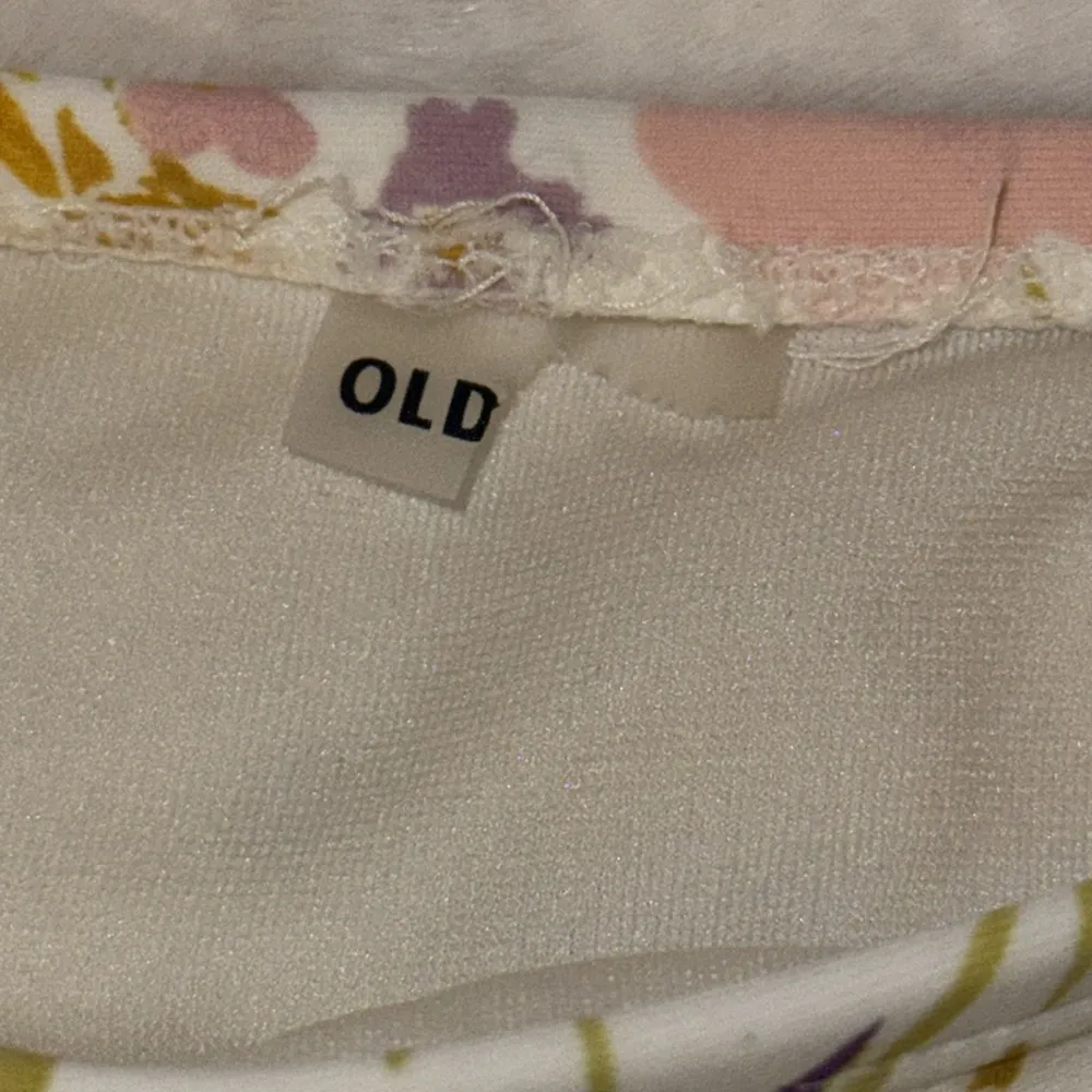 Old Navy Ruffle Bikini SET Top & Bikini Bottom Brief Purple Floral Women’s M - Image 13