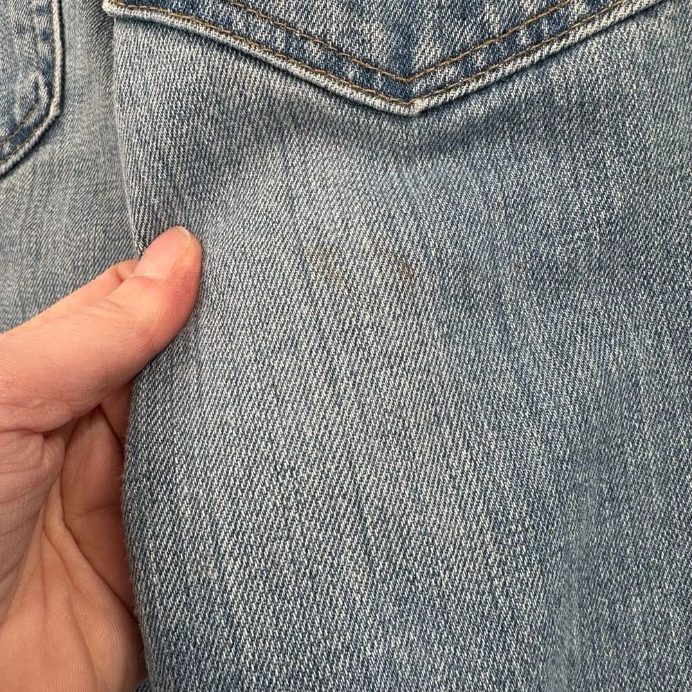 Vintage Y2K Gap Women Hi Rise Straight Leg Jeans Blue Denim Medium Wash Size 16R - Image 3
