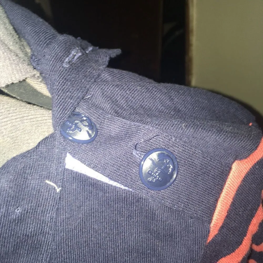 J Crew striped nautical preppy business casual sweater Blue Size M - Image 2