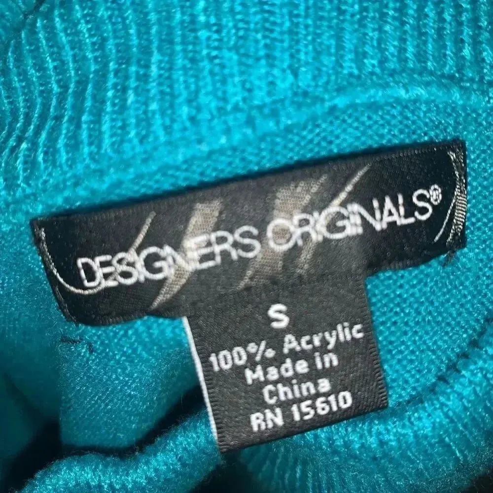Designers originals mock neck sweater Blue - Image 2