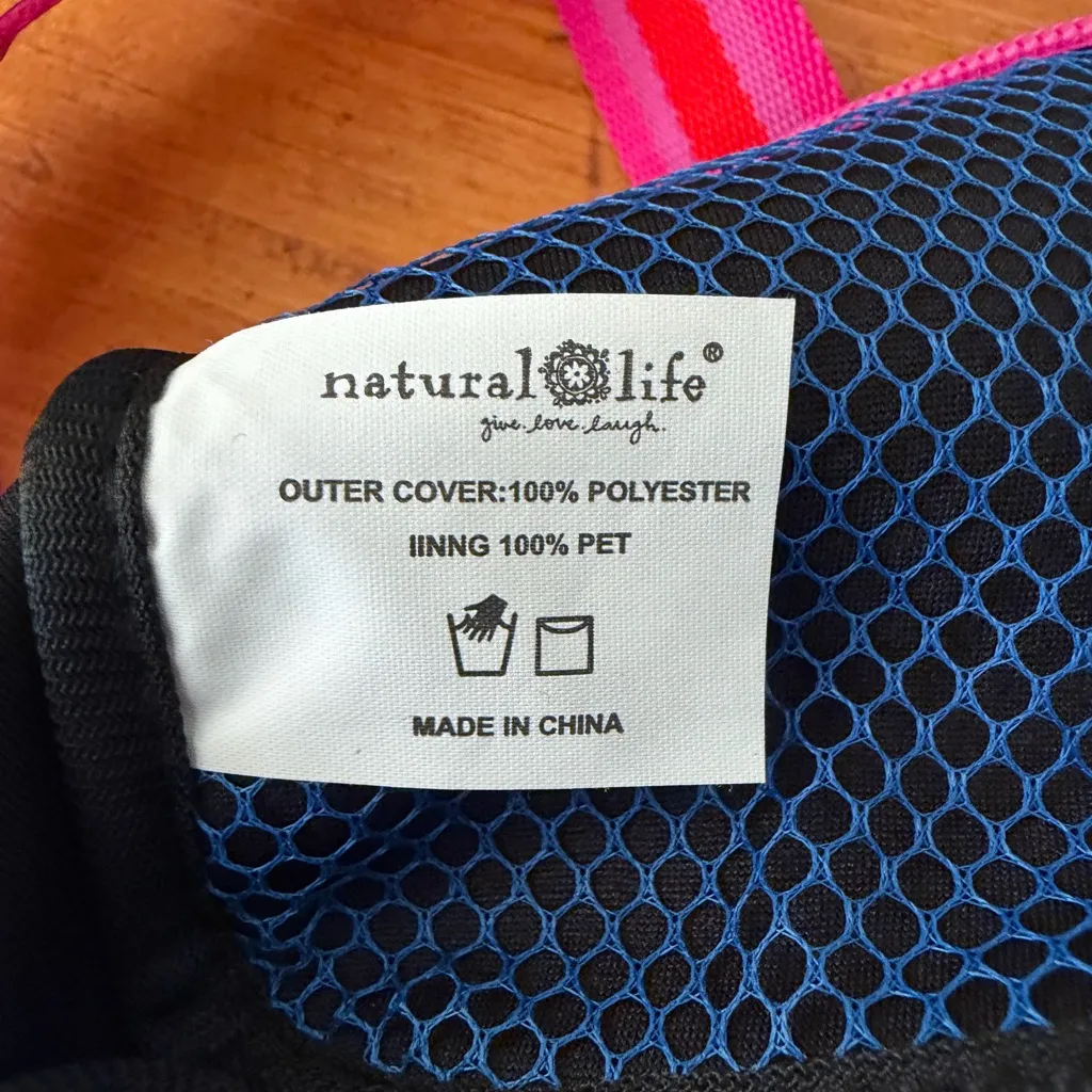 Natural Life Everyday Puffy Fanny Pack Watercolor Patchwork Design NWT - Image 15