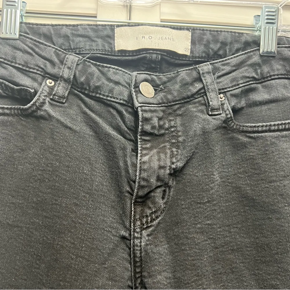 IRO WM22 Freddy black jeans size 27- cropped - Image 3