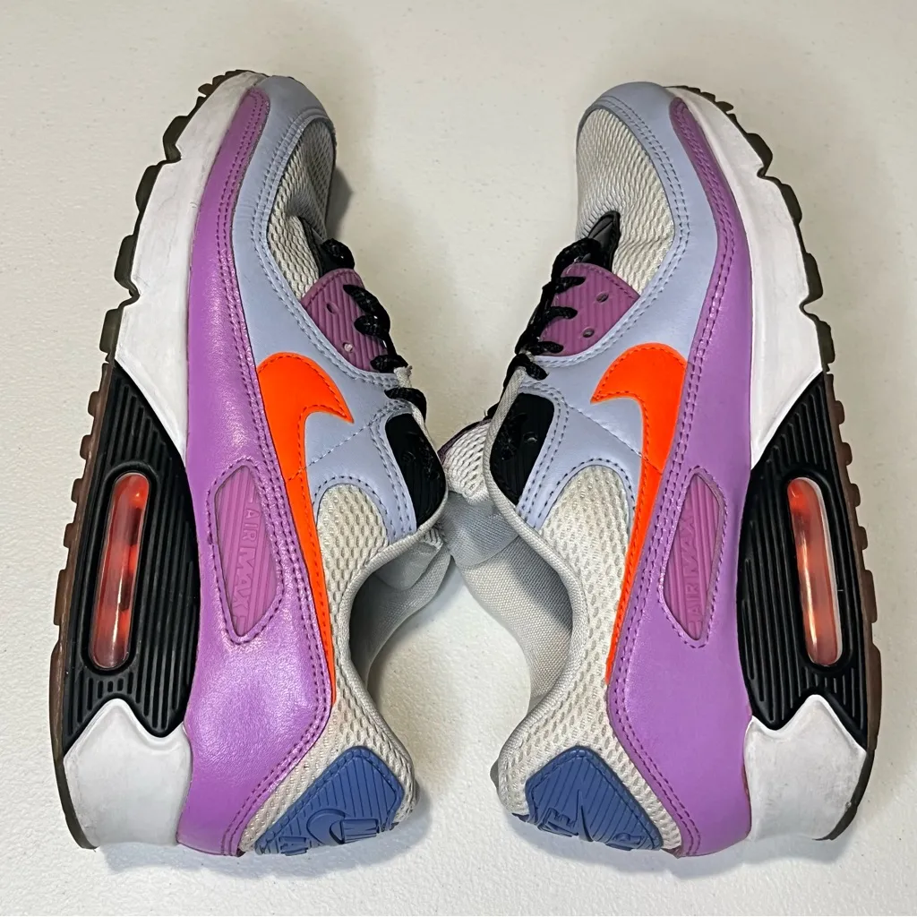 Nike Women's Air Max 90 'Carnival' Sneaker Size 8.5 Casual Streetwear Athleisure - Image 4
