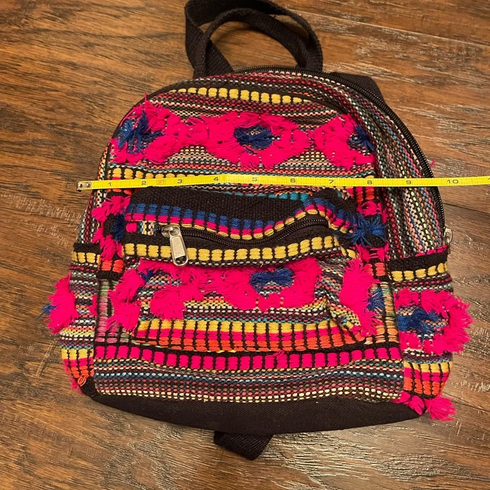 🖤Fashionable Women's Boho Mini Backpack Pink - Image 3