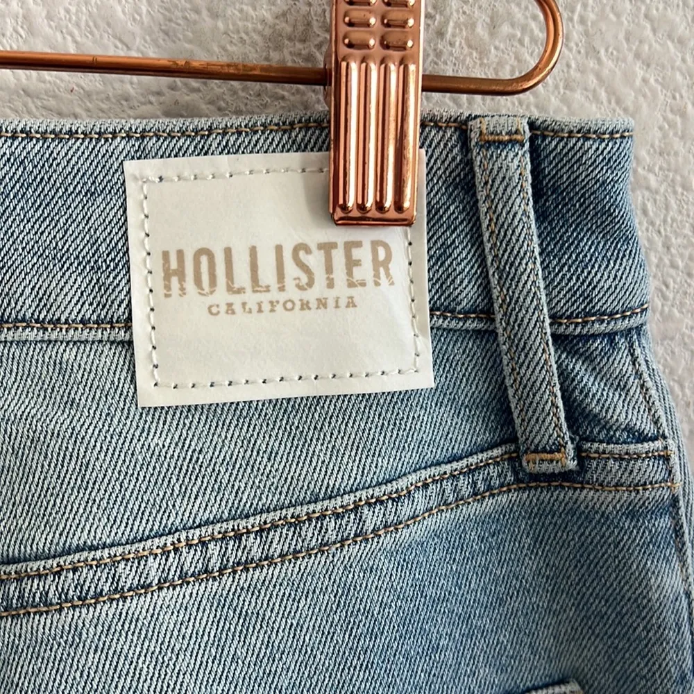 Hollister Ultra High Rise Dad Jean Distressed Denim Jeans W27 L29 5S - Image 8