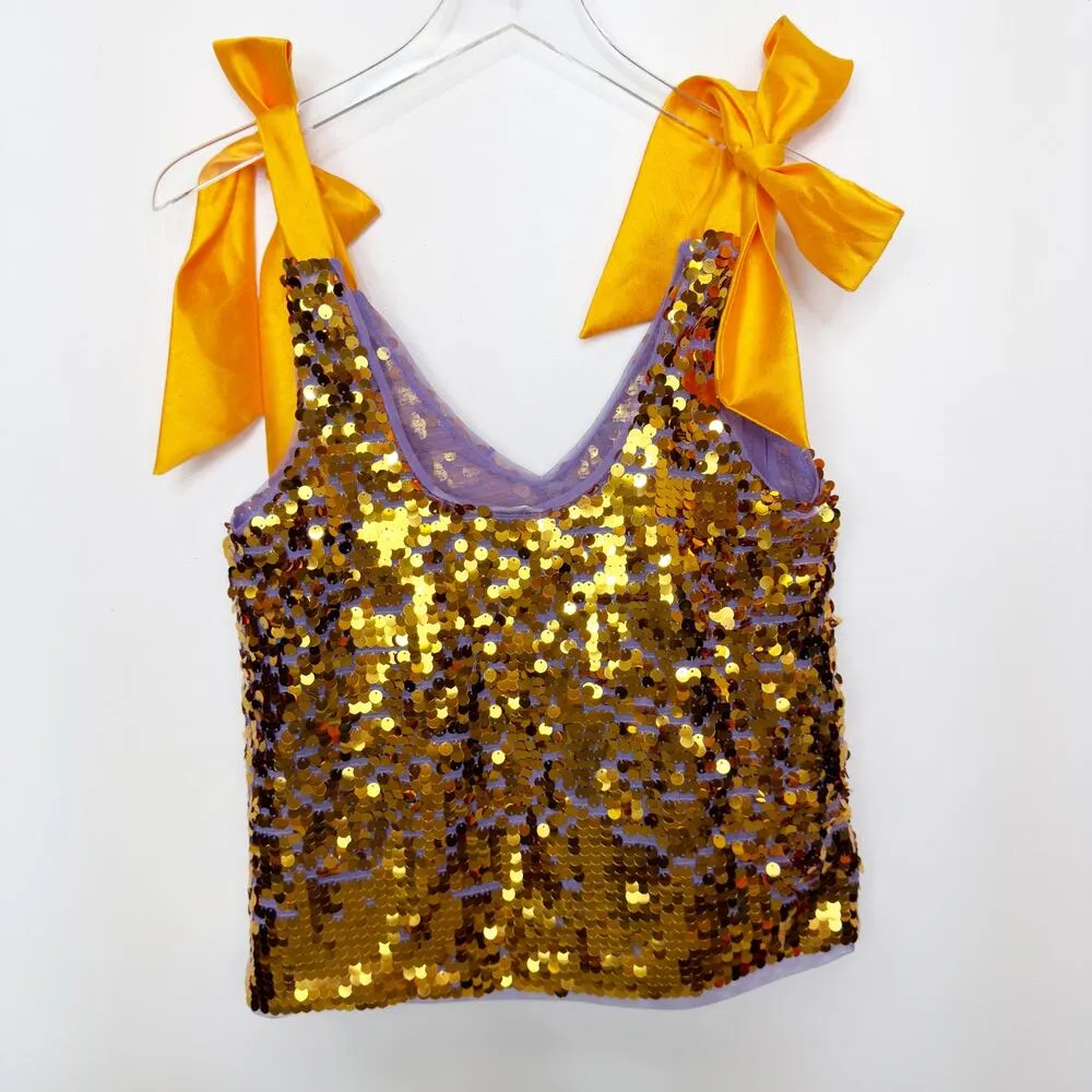 NWT Anthropologie Maeve Sequined Tie - Image 6