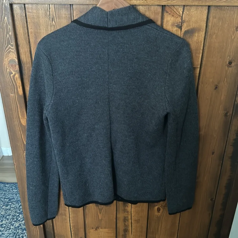 Loft Merino Blend Blazer, Size M - Image 4