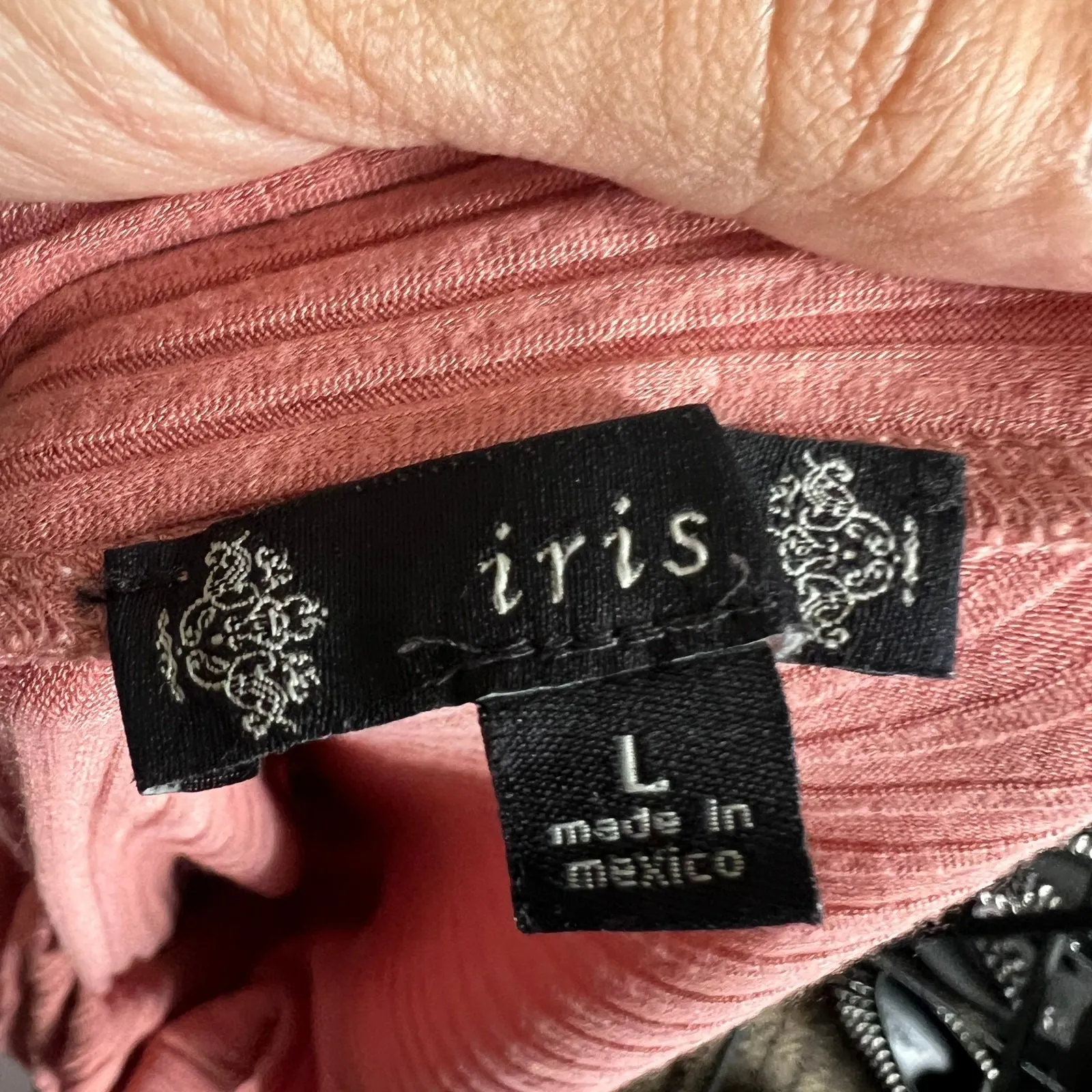 Pink Ribbed V-Neck Top, Coquette, Y2K, Soft Girl, Balletcore, Small, Clean Girl - Image 6