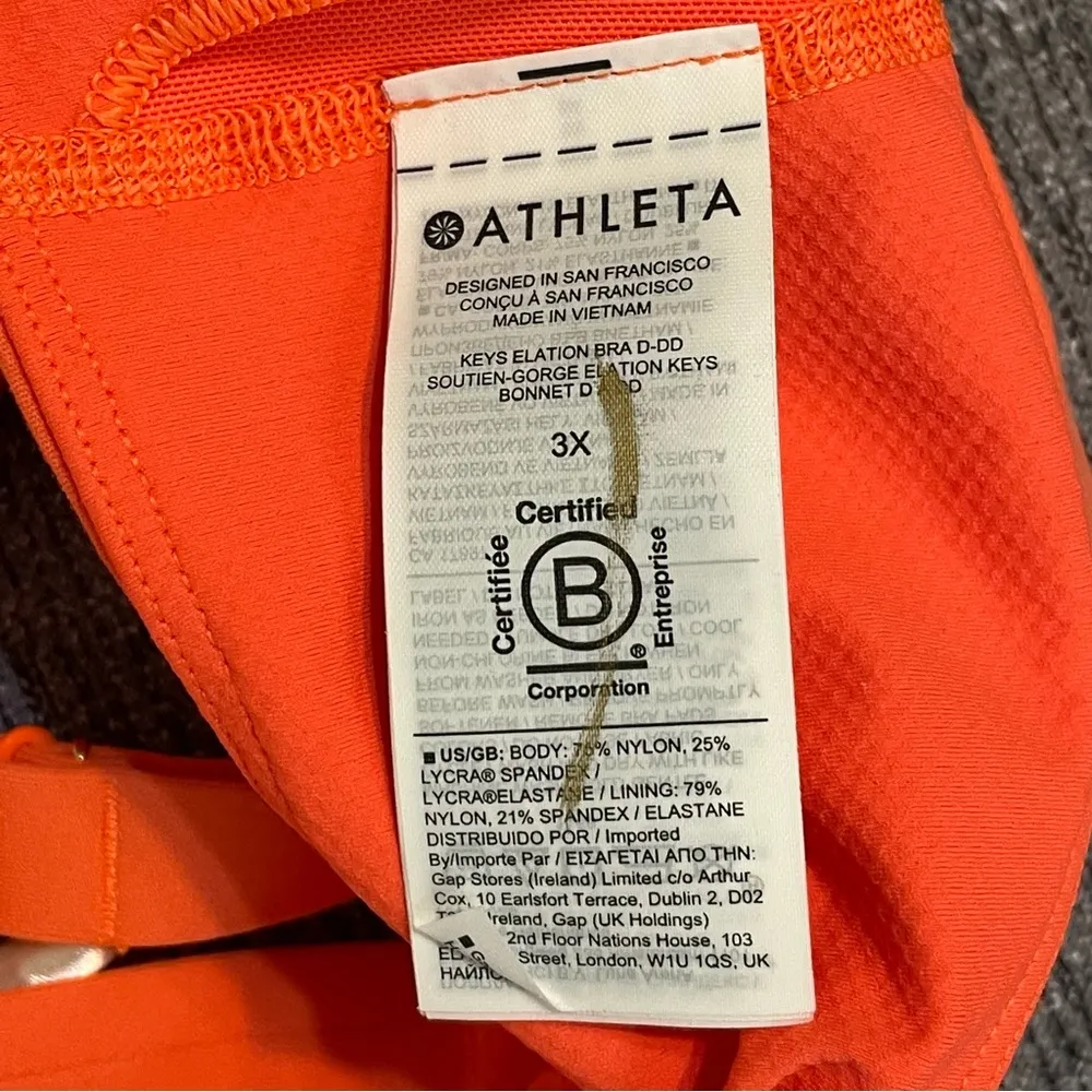 Athleta  X Alicia Keys Elation Bra D-DD - Image 9